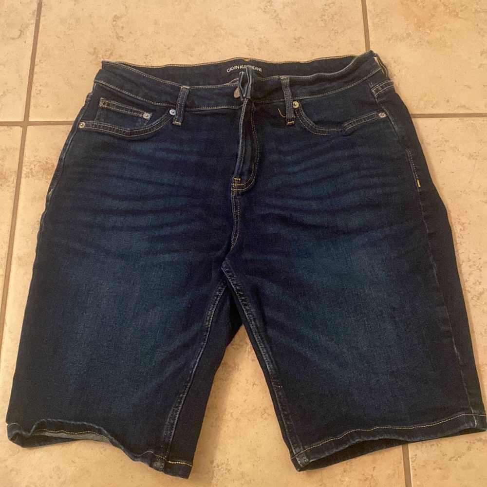 Calvin Kline Jeans denim Bermuda Jean shorts